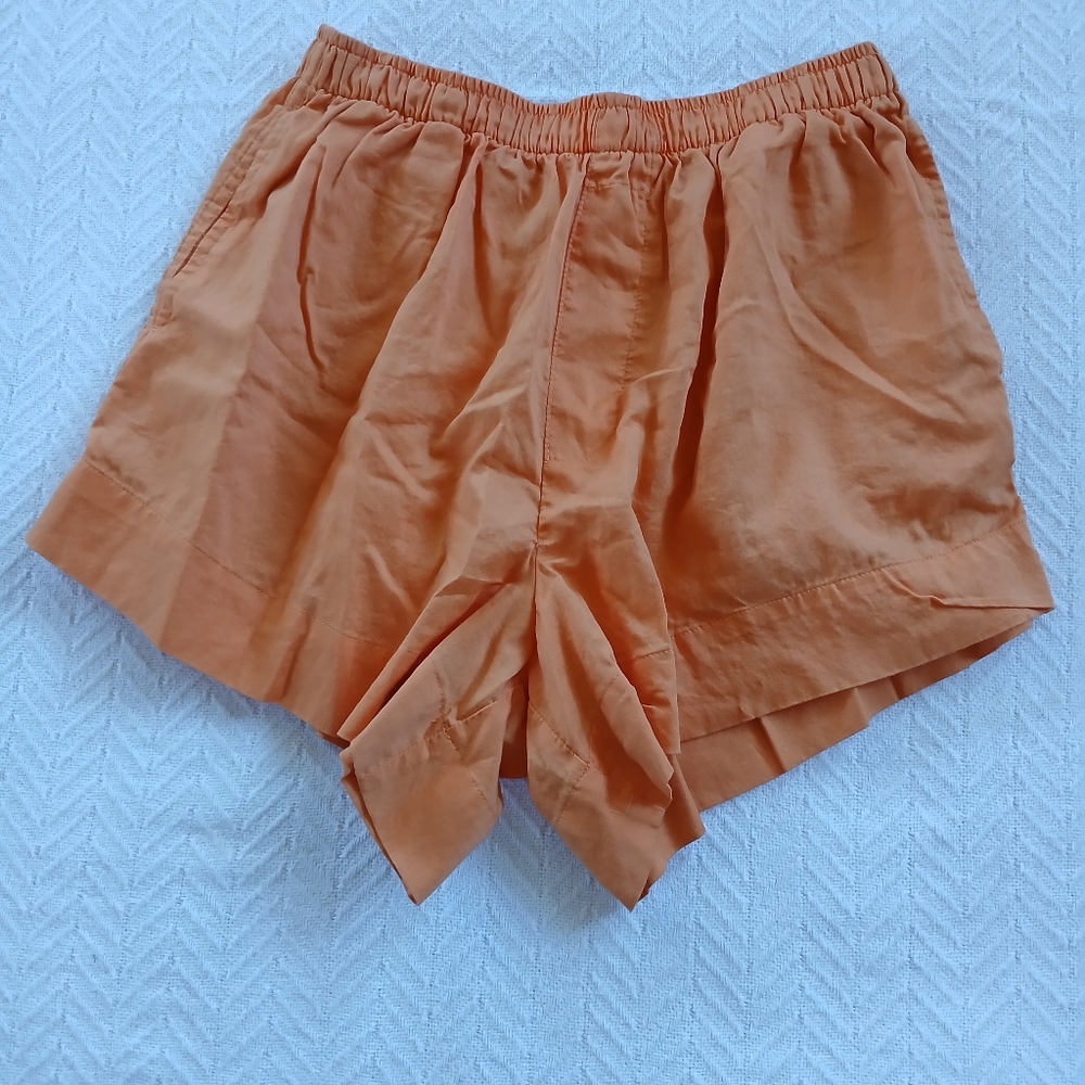 LAST CHANCE! athleta ♡ cotton sleep shorts xs pajama night comfy orange eco